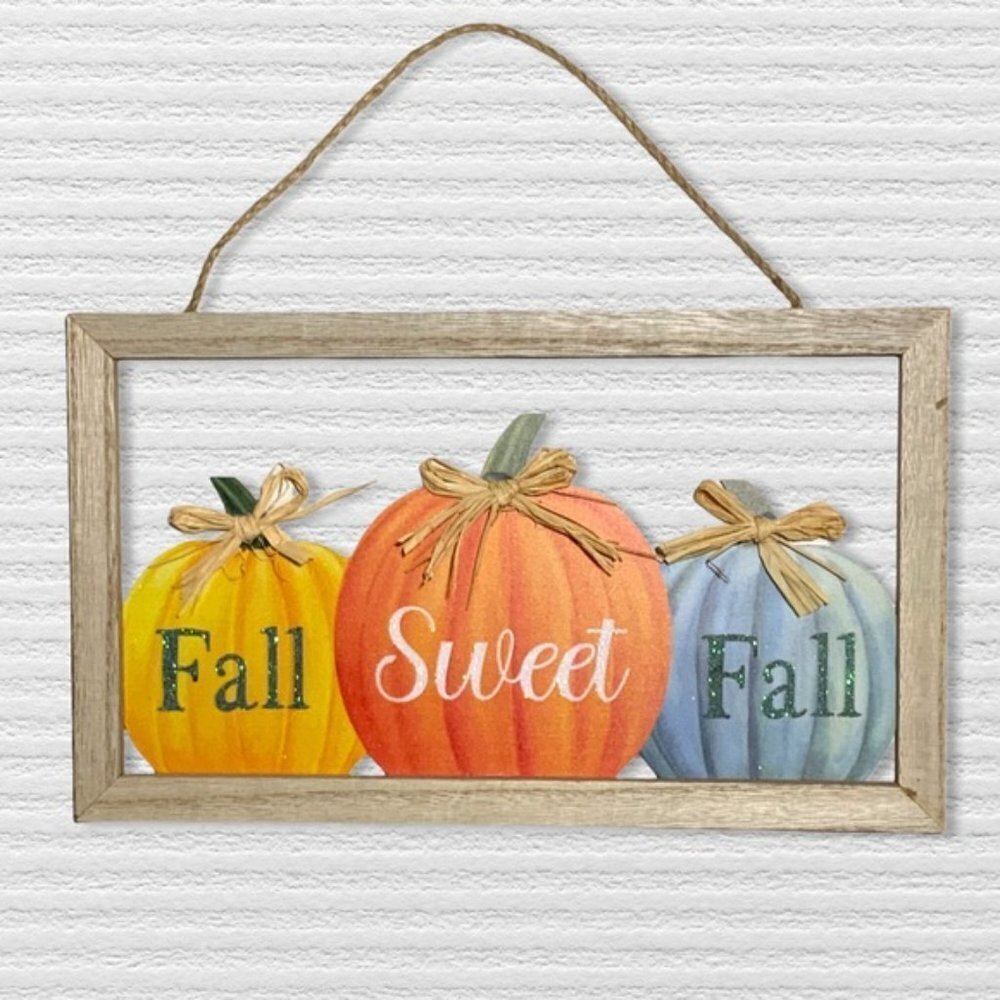 Wall Hanging Fall Autumn Halloween Thanksgiving Modern Farmhouse Decor - Picture 12 of 16